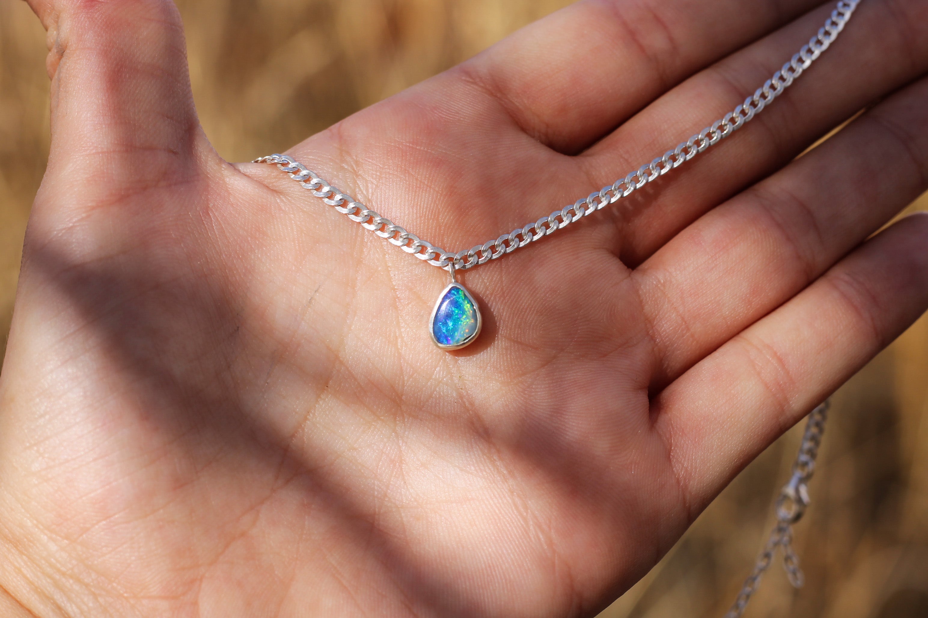 Australian Opal Choker Necklace