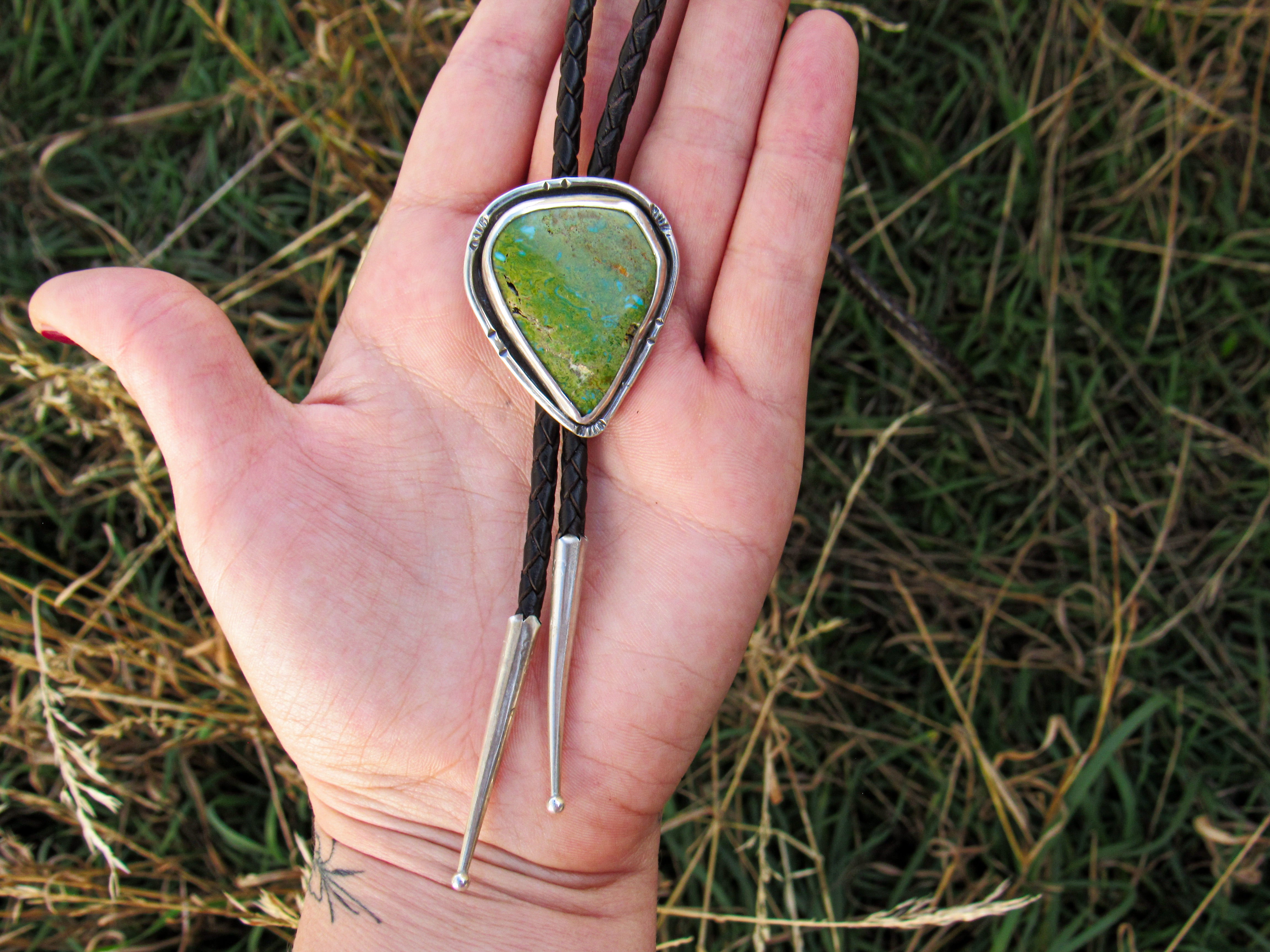 North Star Turquoise Bolo Tie