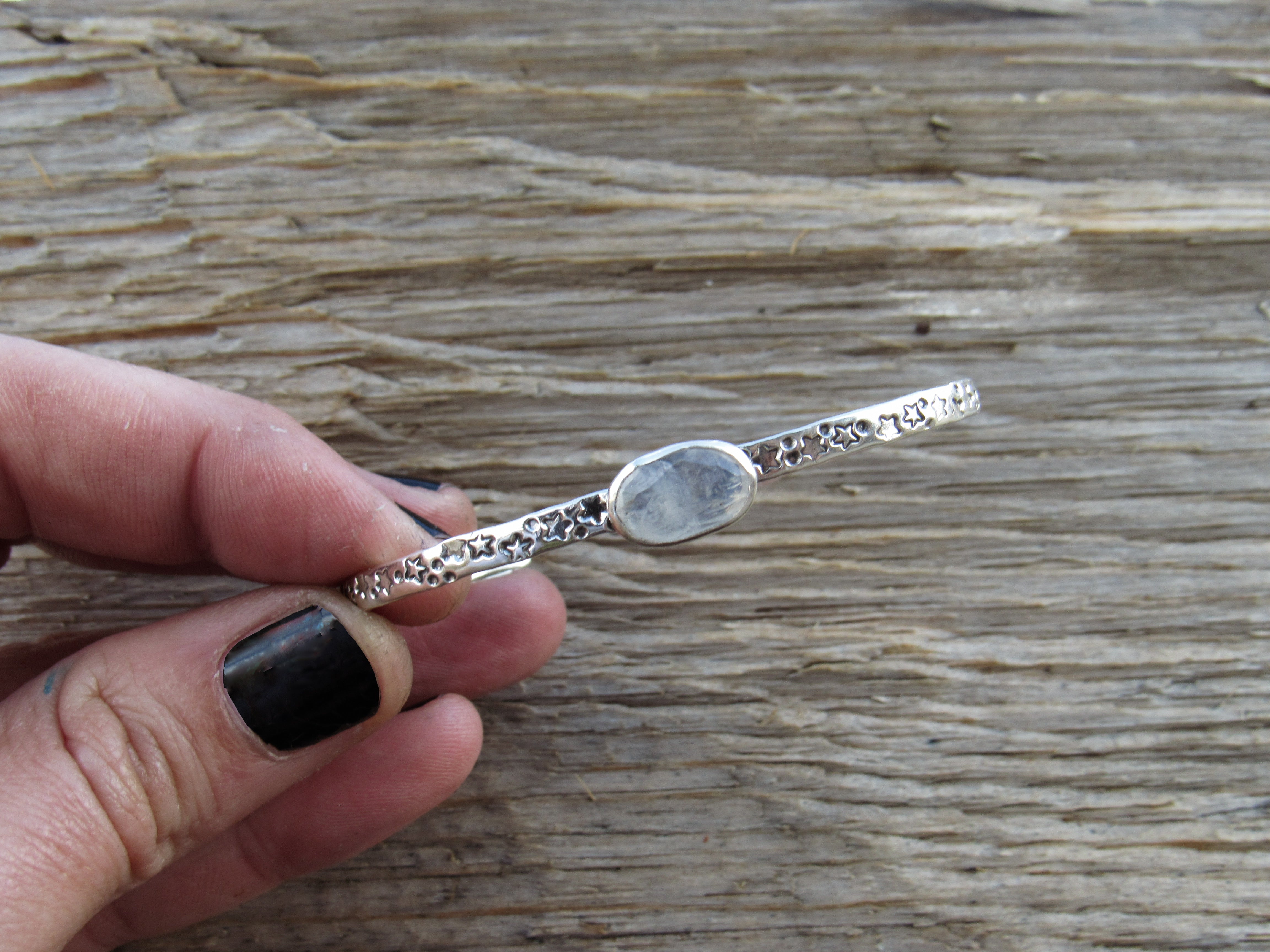 Moonstone Star Cuff