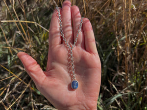 Kyanite Drop Necklace