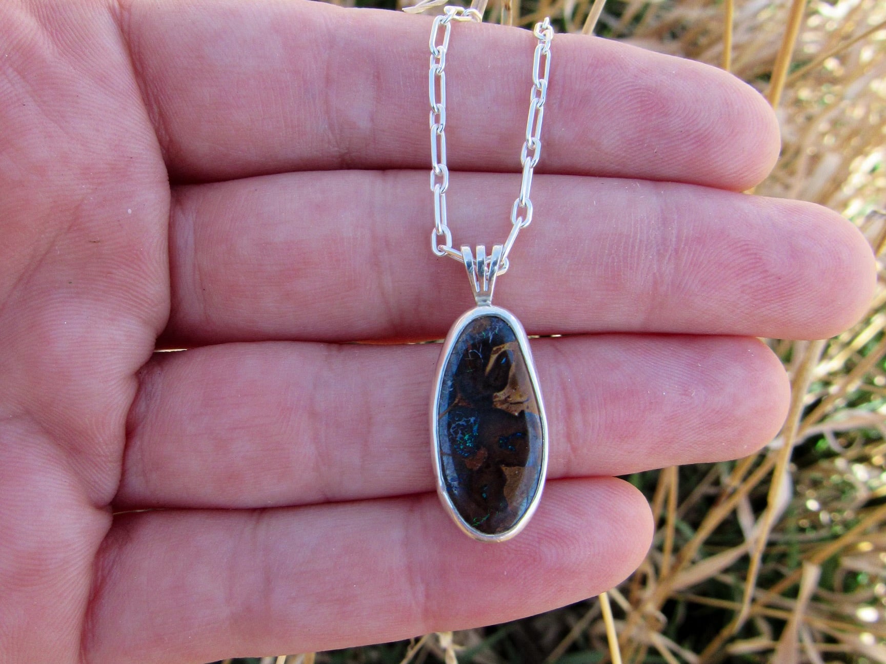Boulder Opal Necklace