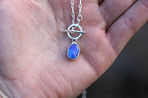 Australian Opal Toggle Necklace