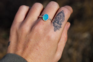 Australian Opal Ring - Size 9.75