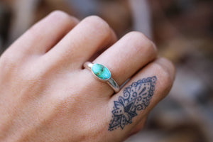 Sonoran Gold Turquoise Ring - Size 10